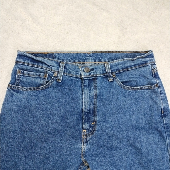 Levi's 505 Men's Regular Fit Straight Leg Jeans - Picture 3 of 14